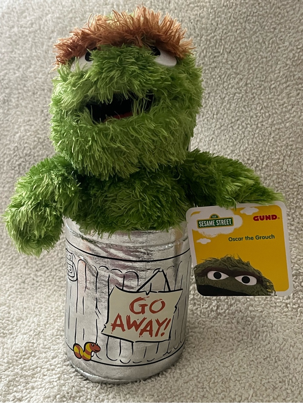 Sesame Street Oscar the Grouch by Gund